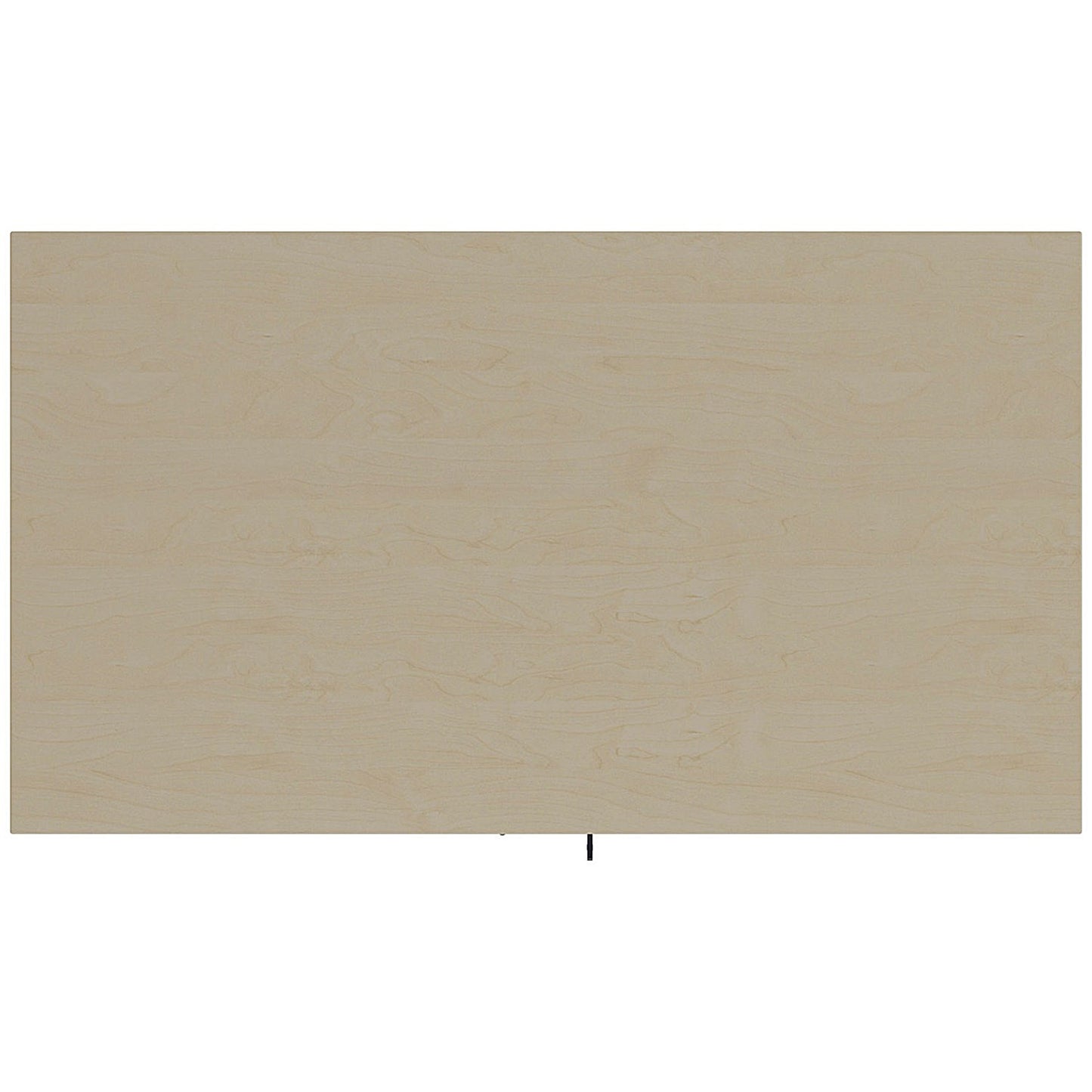 Jemini Desk High Wooden Cupboard, 1 Shelf, 730mm High, Maple