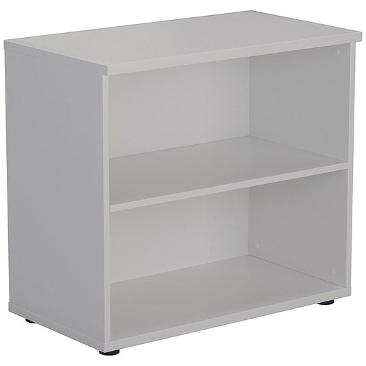 Jemini Desk High Wooden Bookcase, 1 Shelf, 730mm High, White Easy2Order : KF811367