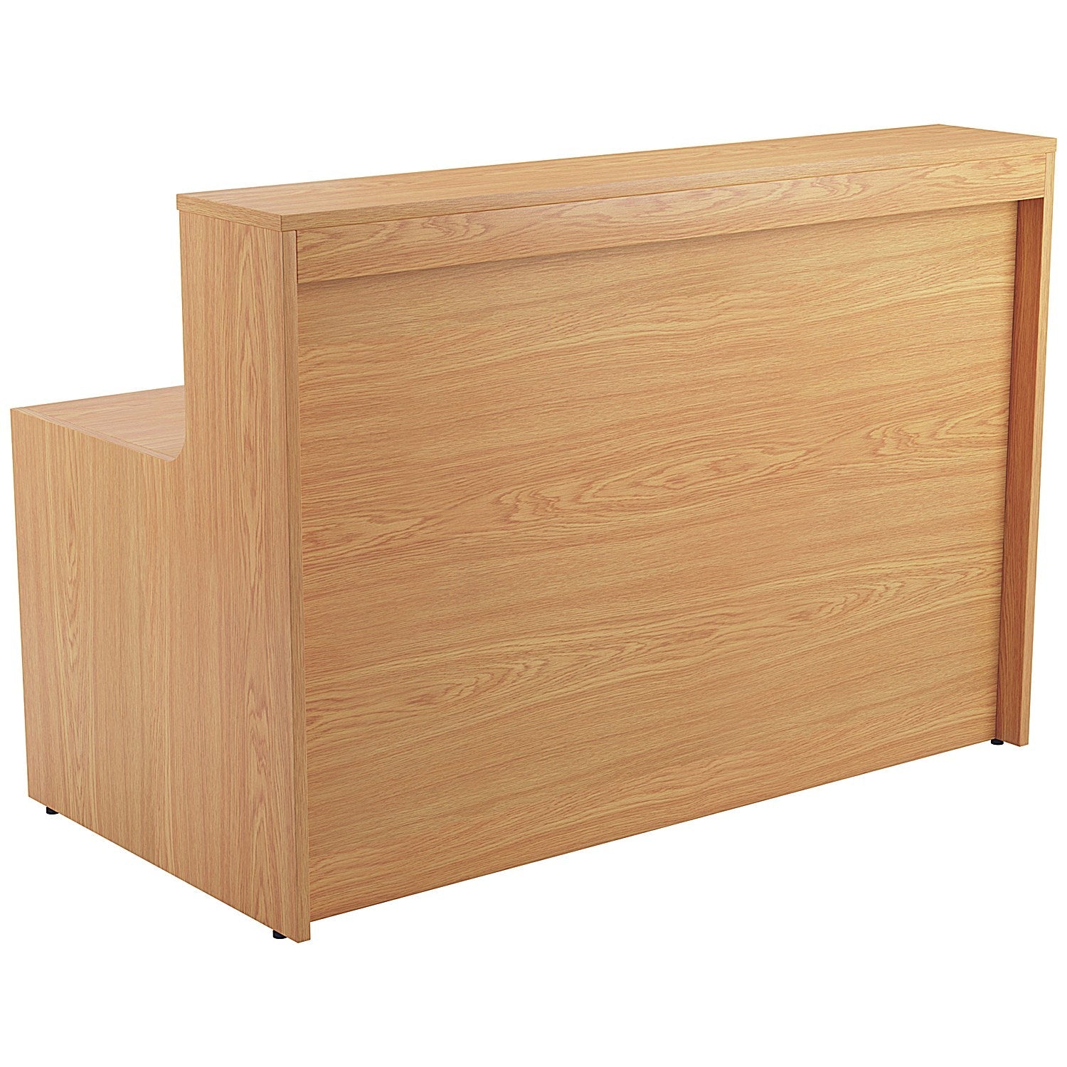 Jemini Reception Unit, 1400x800x740mm, Oak Easy2Order : KF816271