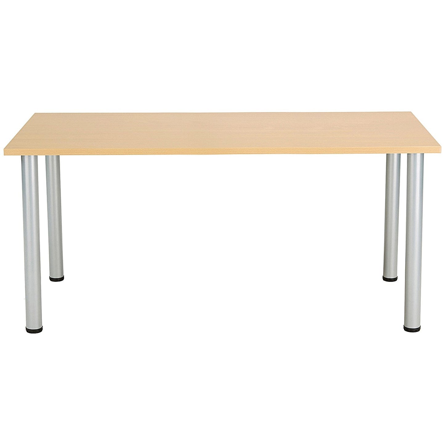 Jemini Rectangular Meeting Table, 1600x800mm, Oak