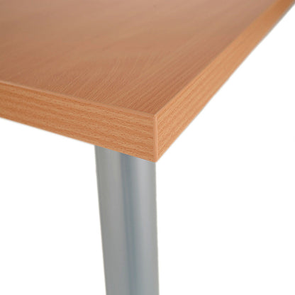 Jemini Rectangular Meeting Table, 1800x800mm, Beech Easy2Order : KF816654