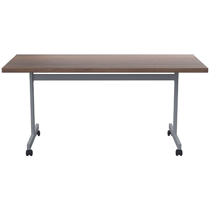 Jemini Rectangular Tilt Table, 1600x700mm, Walnut