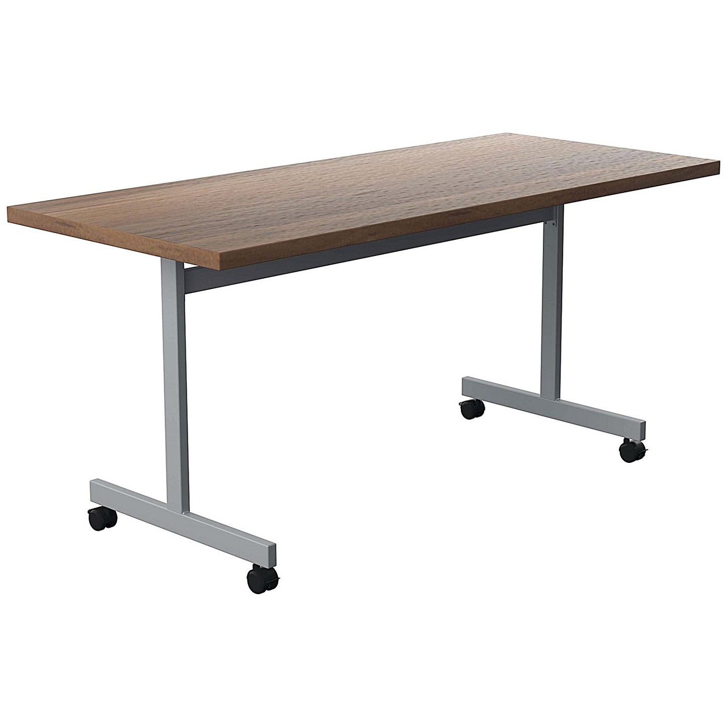 Jemini Rectangular Tilt Table, 1600x700mm, Walnut