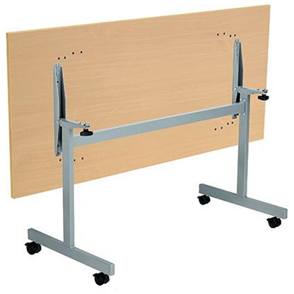 Jemini Rectangular Tilt Table, 1600x700mm, Oak