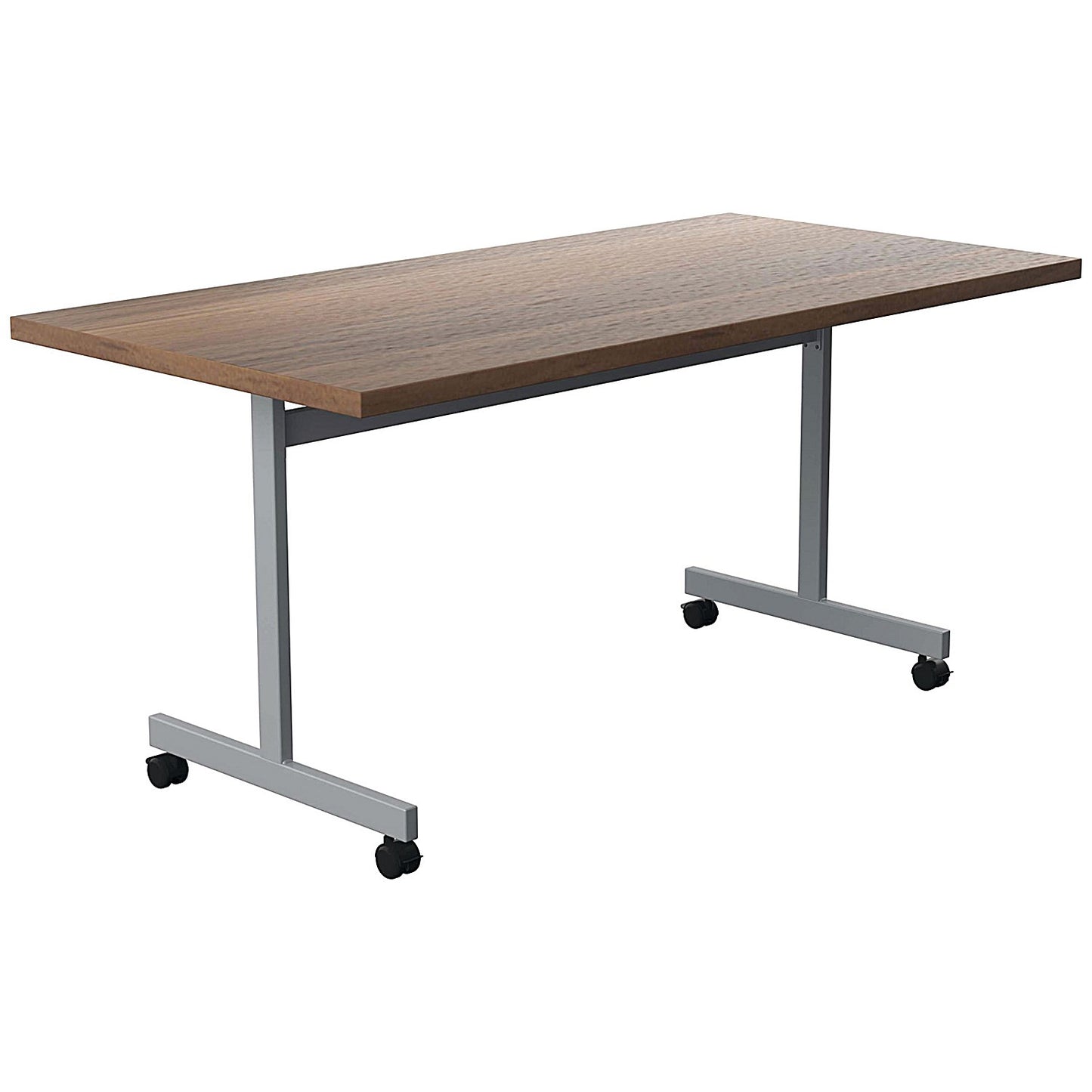 Jemini Rectangular Tilt Table, 1600x800mm, Walnut