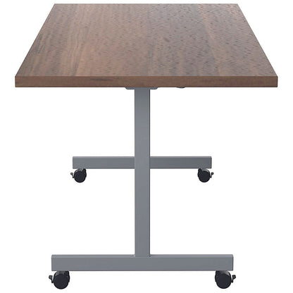 Jemini Rectangular Tilt Table, 1600x800mm, Walnut