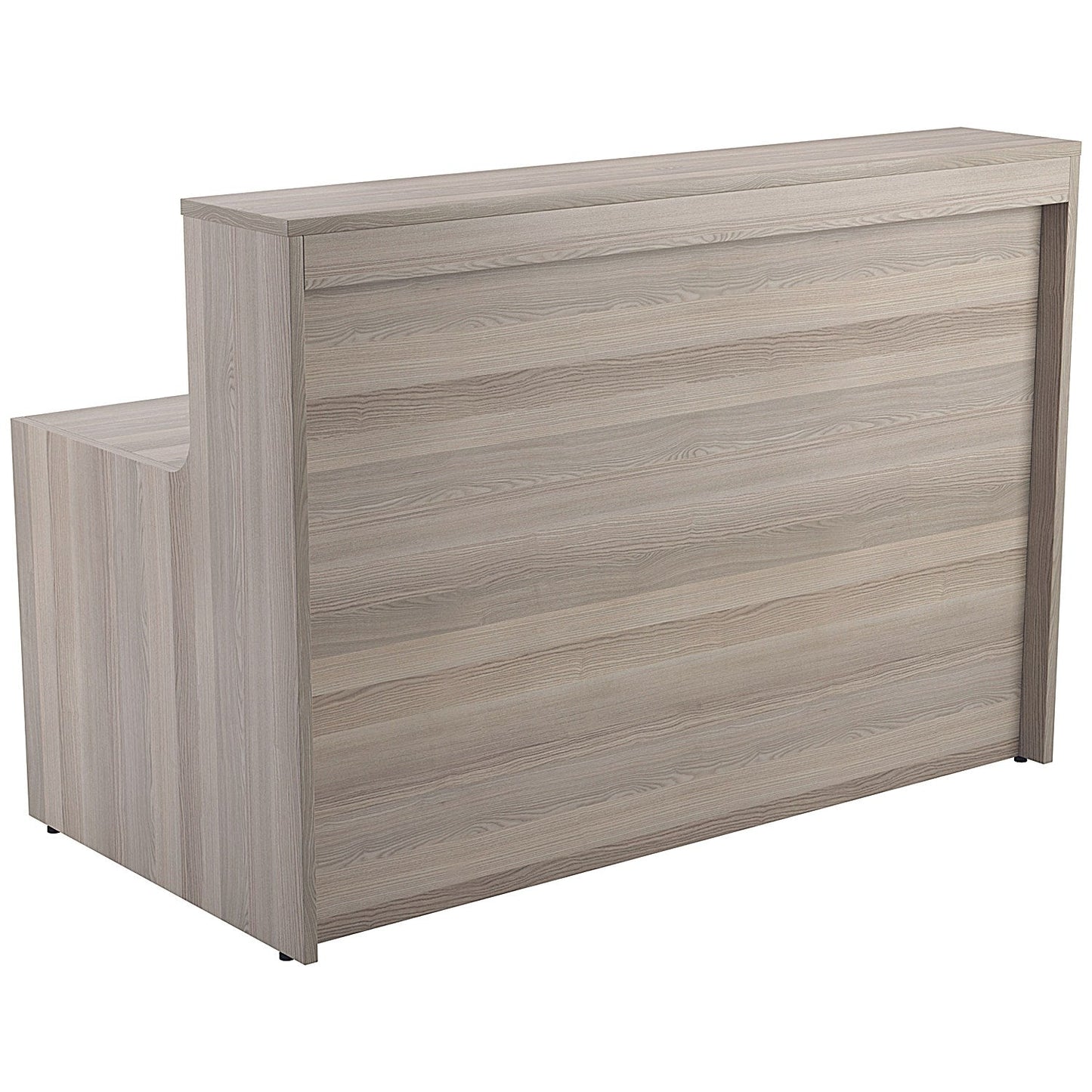 Jemini Reception Unit, 1600x800x740mm, Grey Oak Easy2Order : KF818299