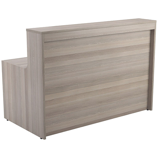 Jemini Reception Unit, 1600x800x740mm, Grey Oak Easy2Order : KF818299