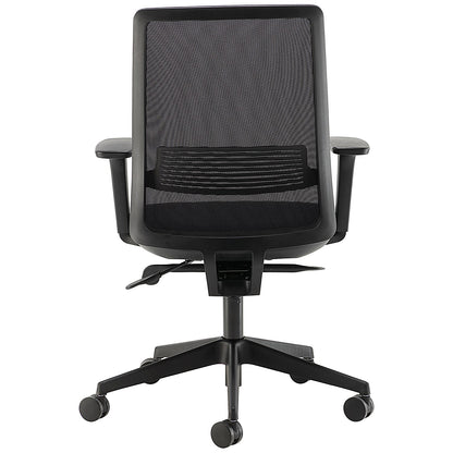 Cappela Nuevo Mesh Chair, Height Adjustable Arms, Black