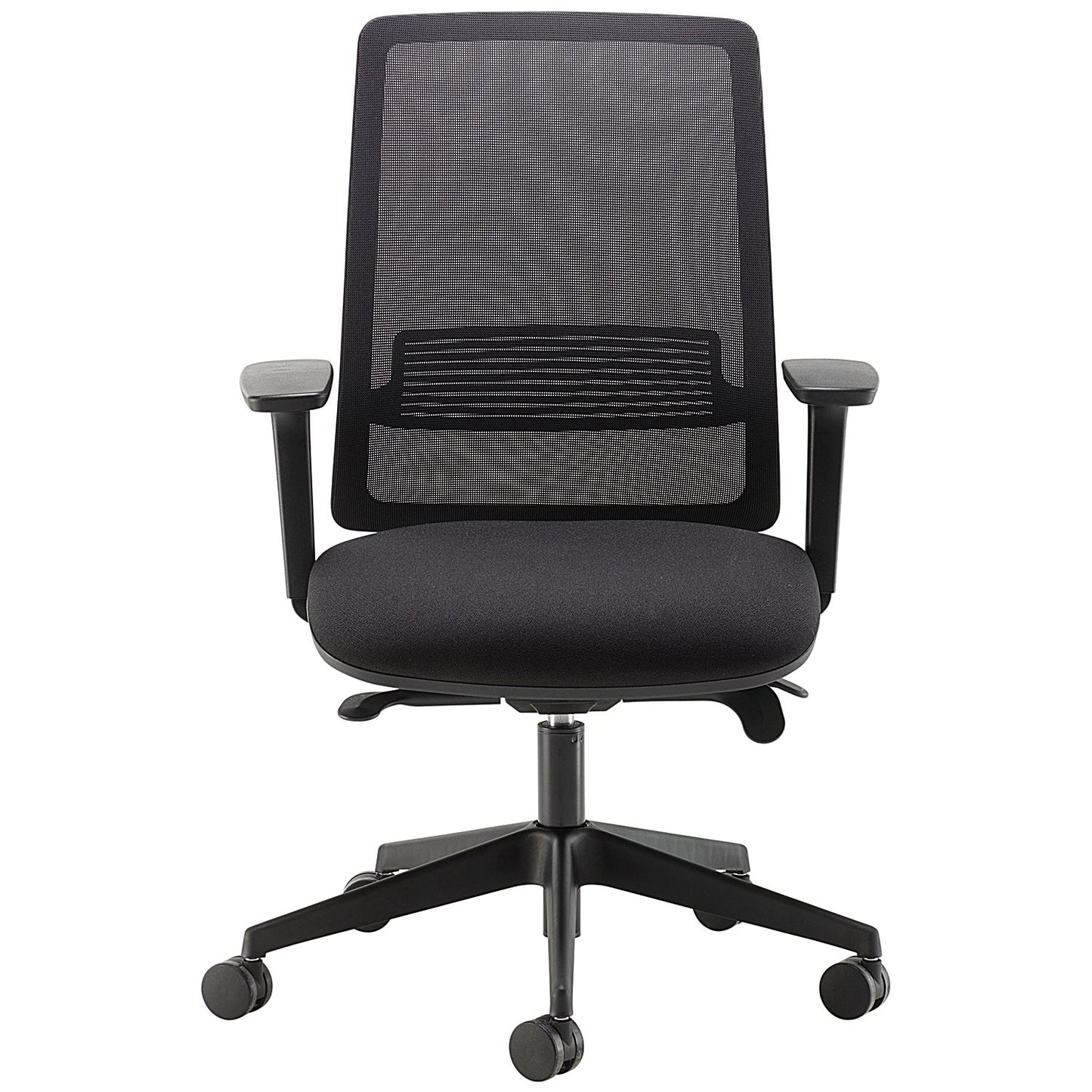 Cappela Nuevo Mesh Chair, Height Adjustable Arms, Black