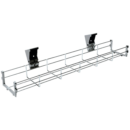 Jemini 1400mm Wire Basket, For 1600mm Desks Silver Easy2Order : KF81978