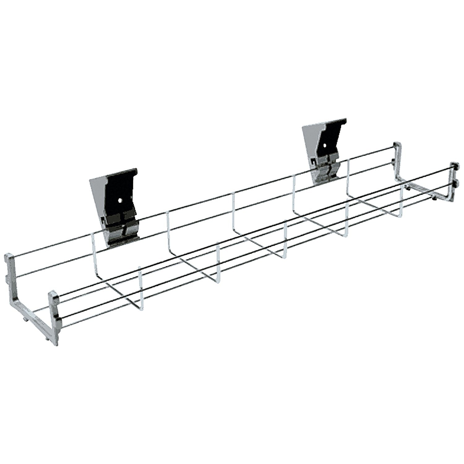Jemini 1600mm Wire Basket, For 1800mm Desks, Silver Easy2Order : KF81979