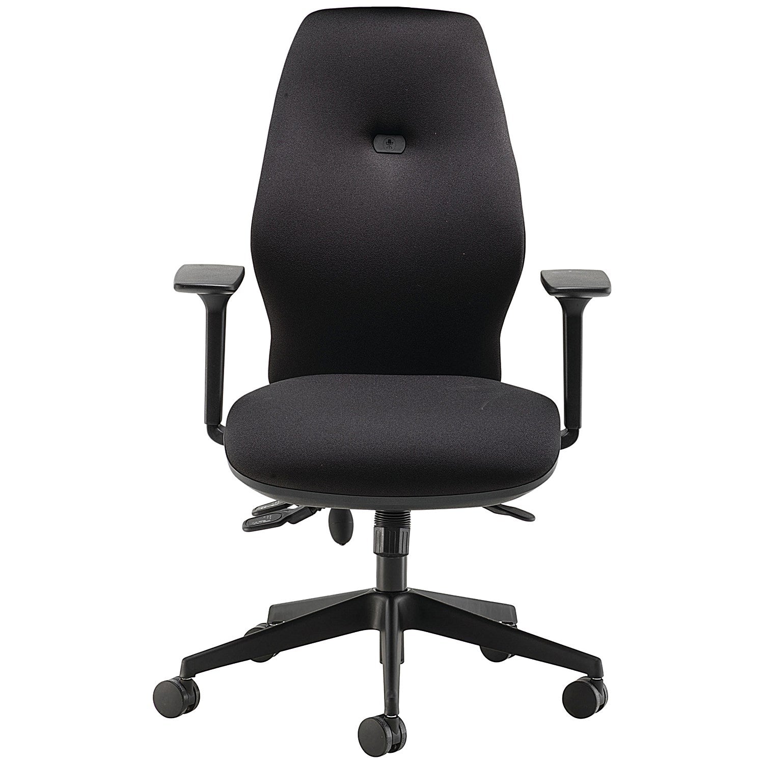 Cappela Leo Deluxe High Back Posture Chair, Black