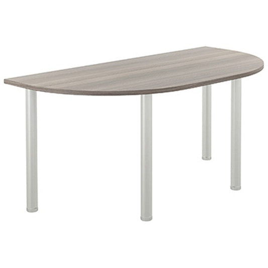 Jemini Semi Circular Multipurpose Table, 1600x800mm, Grey Oak Easy2Order : KF819912