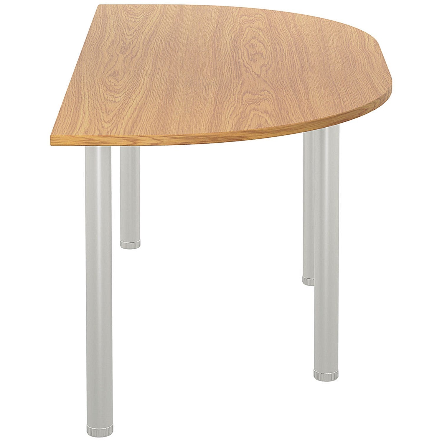 Jemini Semi Circular Multipurpose Table, 1600x800mm, Nova Oak Easy2Order : KF819936