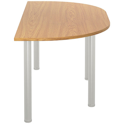 Jemini Semi Circular Multipurpose Table, 1600x800mm, Nova Oak Easy2Order : KF819936