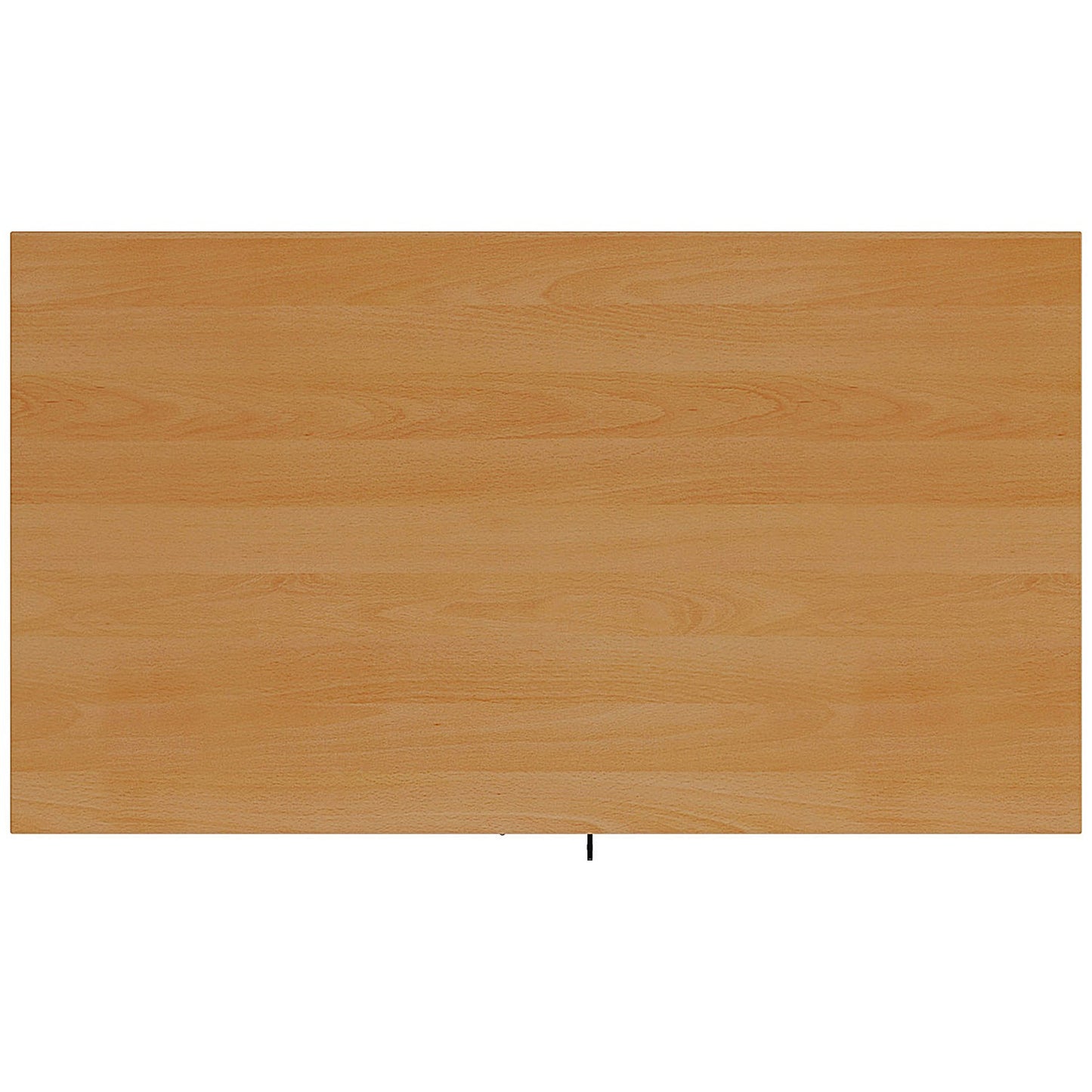 First Desk High Wooden Storage Cupboard, 1 Shelf, 730mm High, Beech