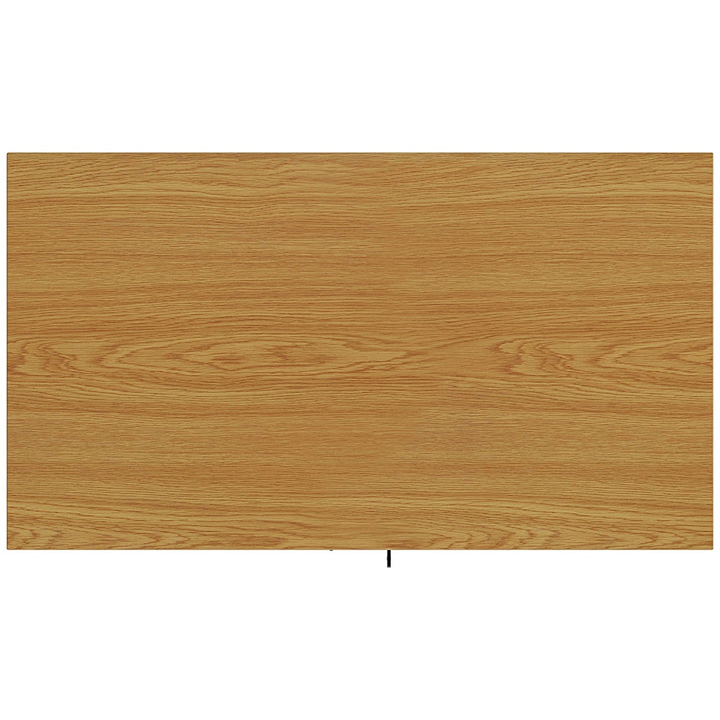 First Desk High Wooden Storage Cupboard, 1 Shelf, 730mm High, Oak