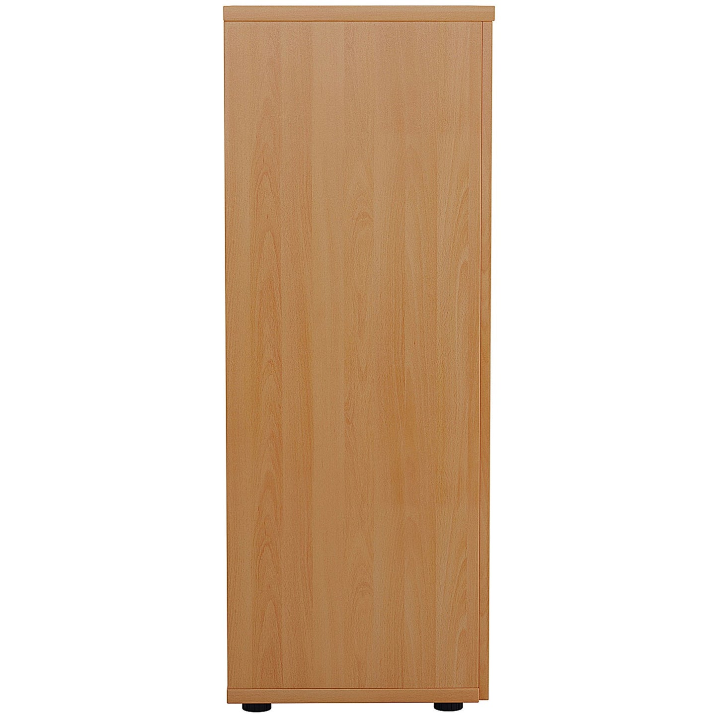First Medium Wooden Storage Cupboard, 3 Shelves, 1200mm High, Beech