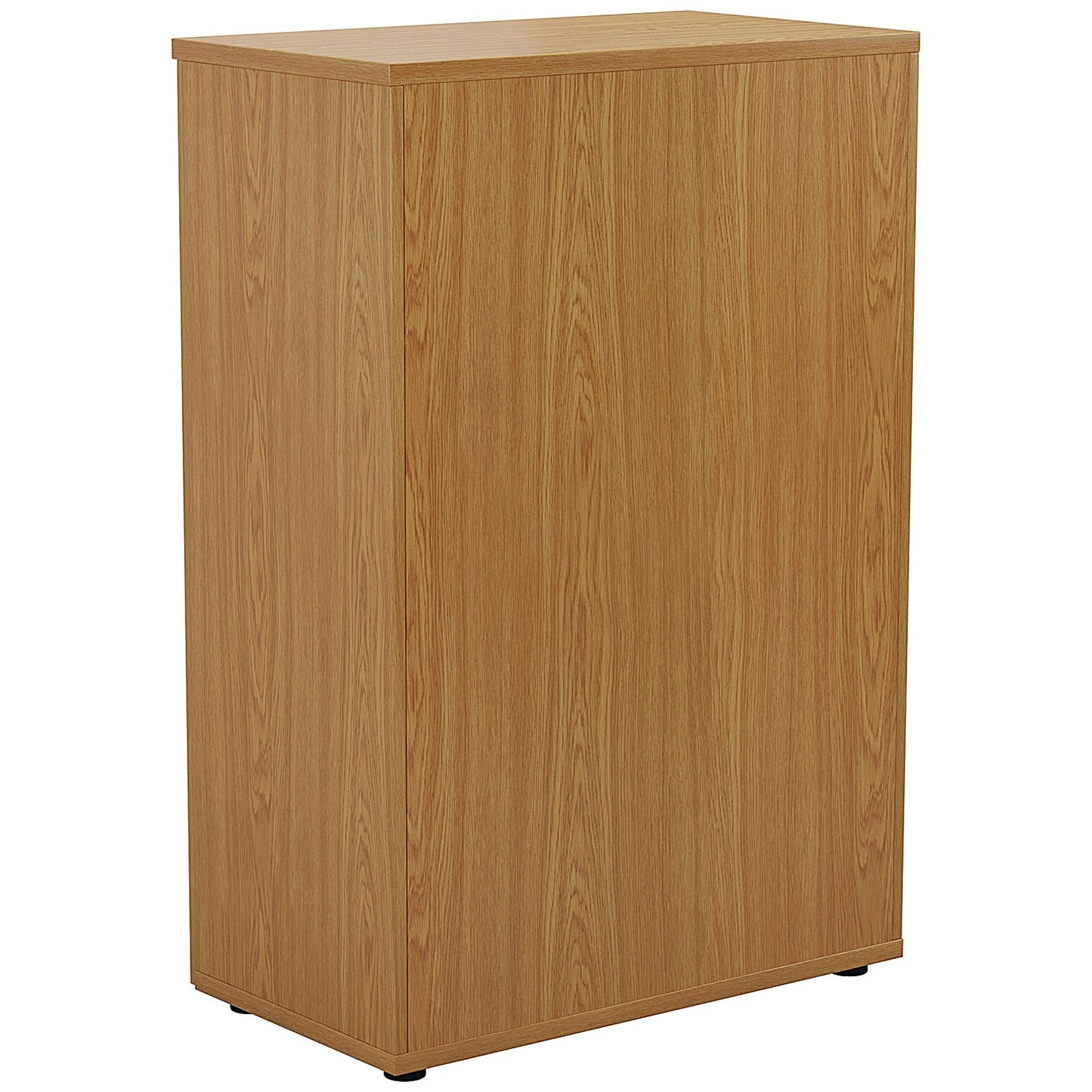 First Medium Wooden Storage Cupboard, 3 Shelves, 1200mm High, Oak