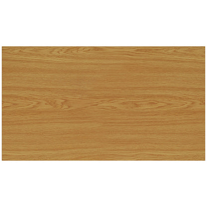 First Medium Wooden Storage Cupboard, 3 Shelves, 1200mm High, Oak