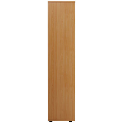 First Extra Tall Wooden Cupboard, 4 Shelves, 2000mm High, Beech