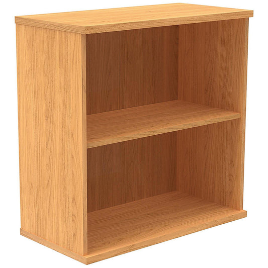 Polaris Low Bookcase, 1 Shelf, 816mm High, Beech Easy2Order : KF820996