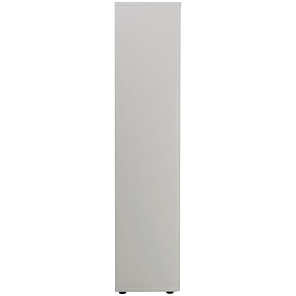 First Extra Tall Wooden Cupboard, 4 Shelves, 2000mm High, White