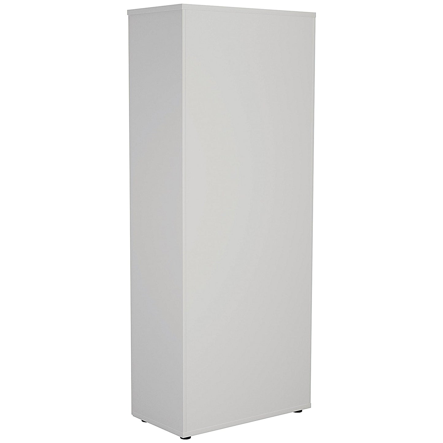 First Extra Tall Wooden Cupboard, 4 Shelves, 2000mm High, White