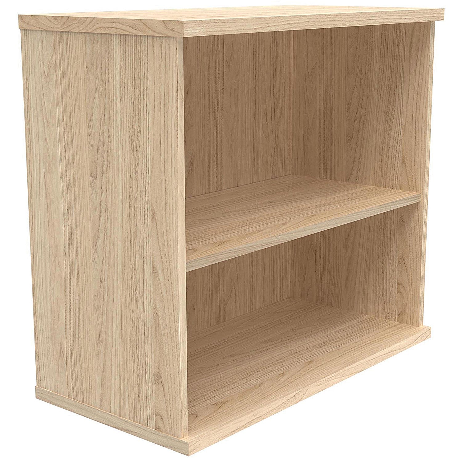 Polaris Desk High Bookcase, 1 Shelf, 730mm High, Oak Easy2Order : KF821036