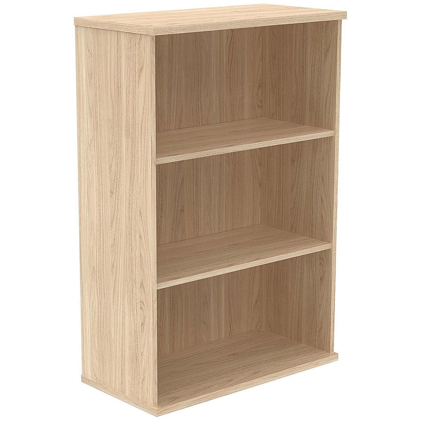 Polaris Medium Bookcase, 2 Shelves, 1204mm High, Oak Easy2Order : KF821056