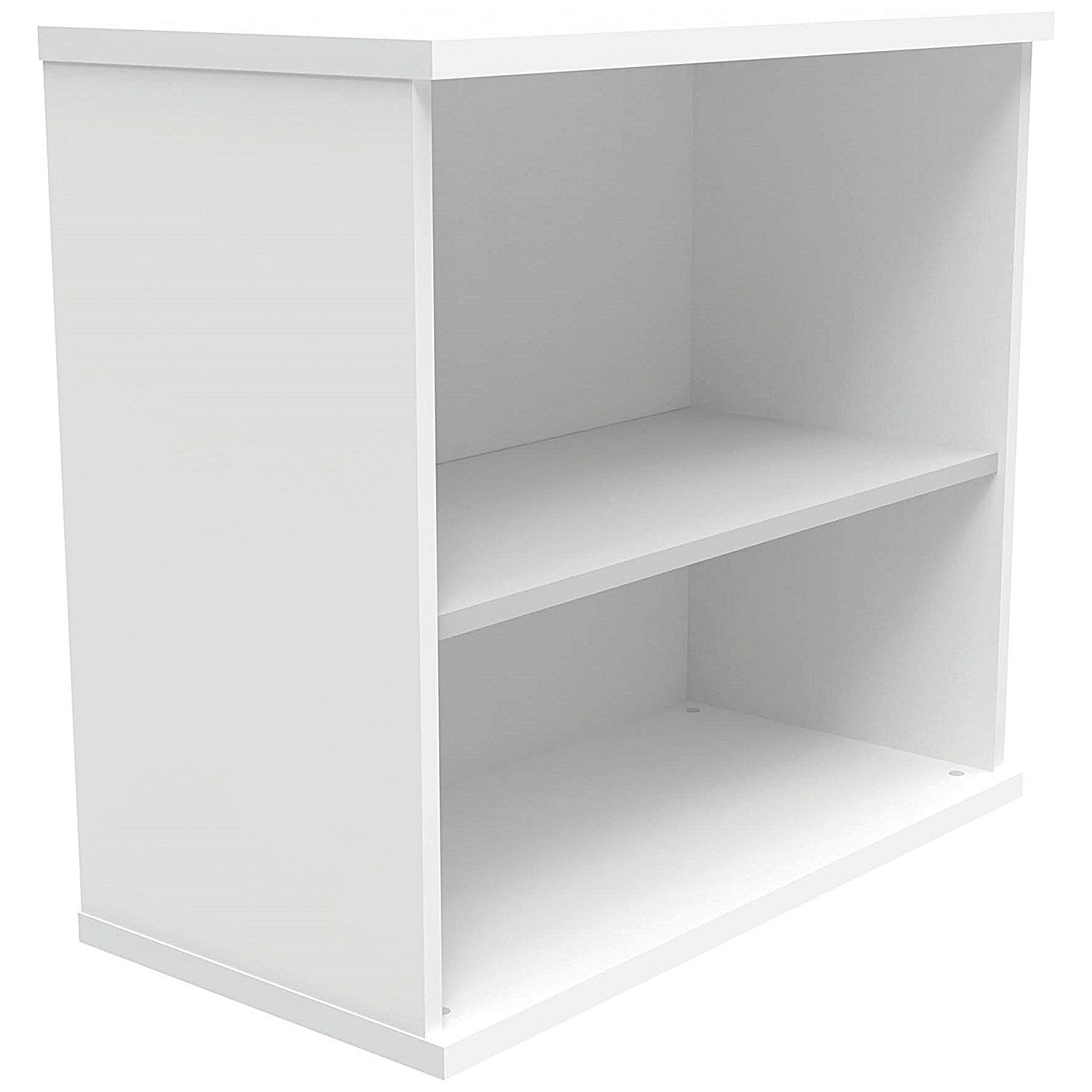 Polaris Desk High Bookcase, 1 Shelf, 730mm High, White Easy2Order : KF821086