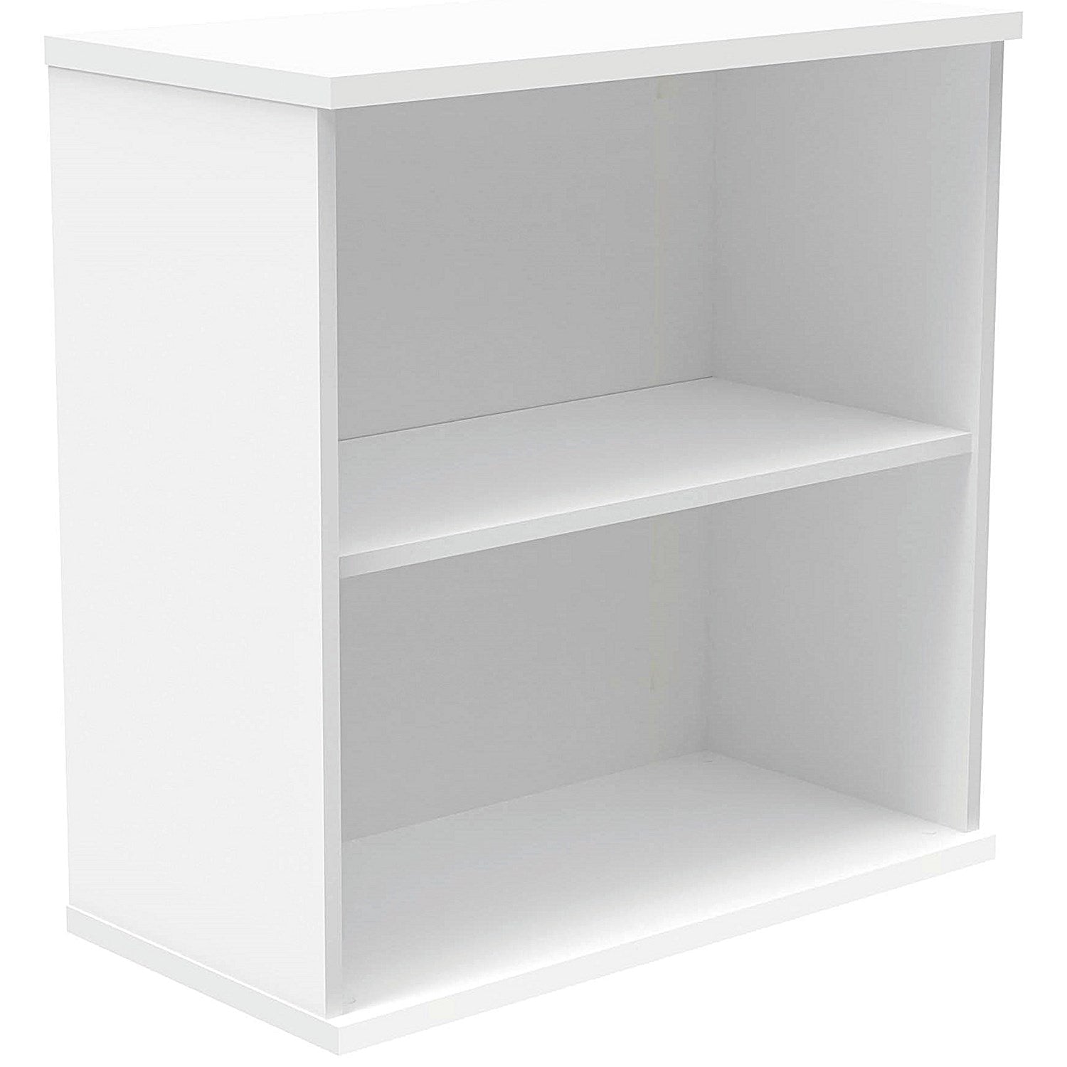 Polaris Low Bookcase, 1 Shelf, 816mm High, White Easy2Order : KF821096