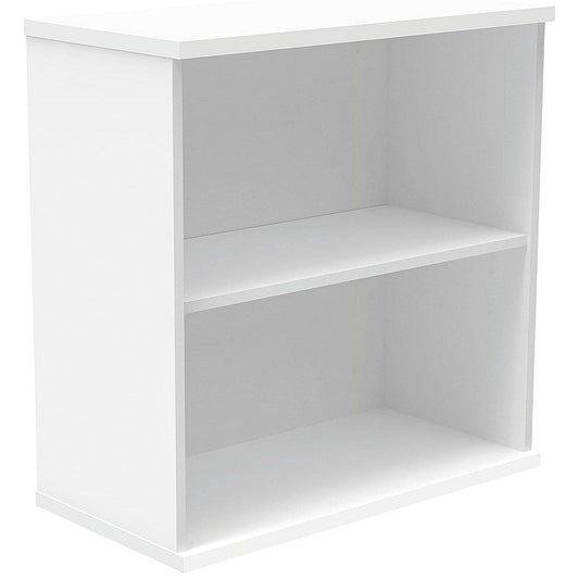Polaris Low Bookcase, 1 Shelf, 816mm High, White Easy2Order : KF821096