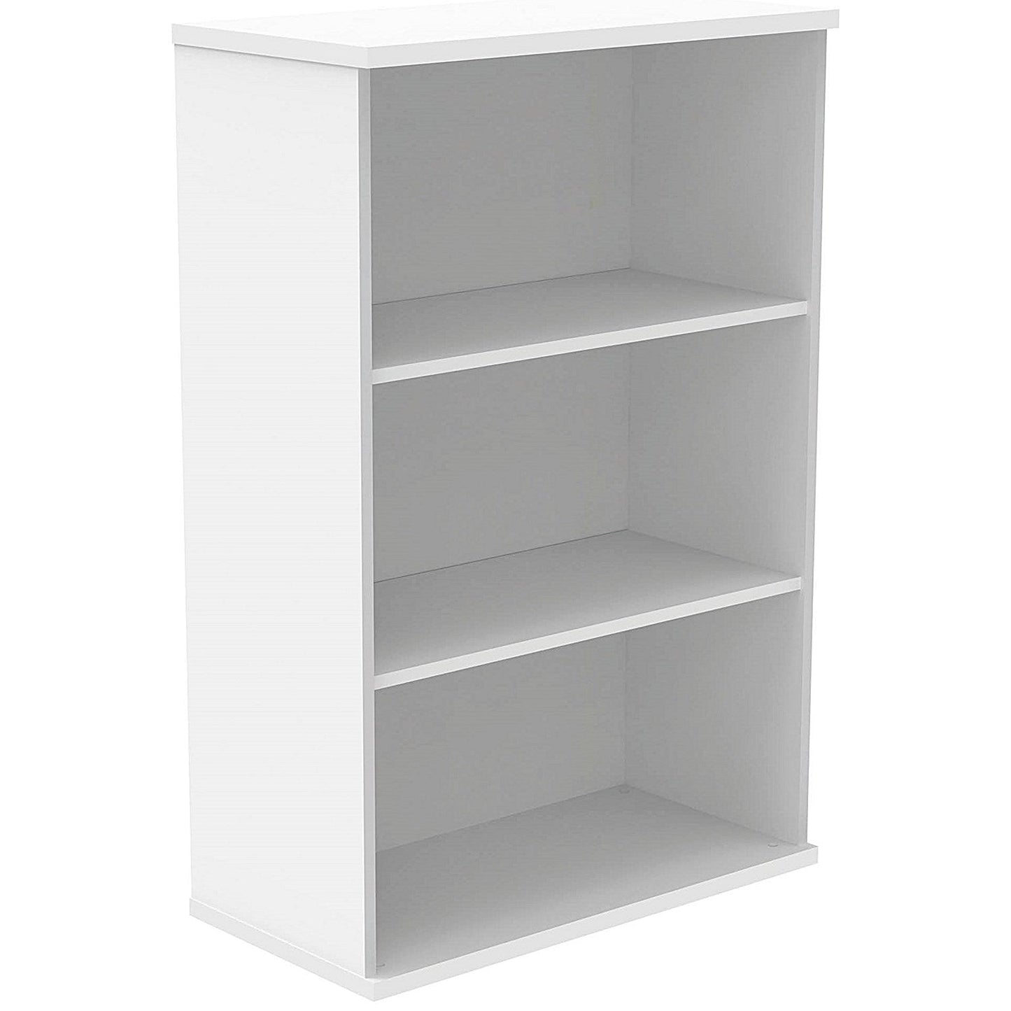 Polaris Medium Bookcase, 2 Shelves, 1204mm High, White Easy2Order : KF821106