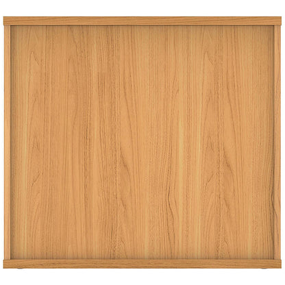 Polaris Desk High Cupboard, 1 Shelf, 730mm High, Beech