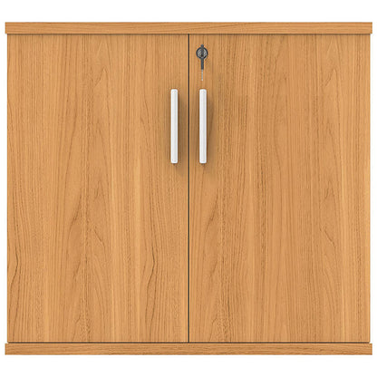 Polaris Desk High Cupboard, 1 Shelf, 730mm High, Beech