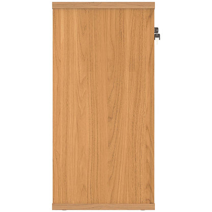 Polaris Low Cupboard, 1 Shelf, 816mm High, Beech