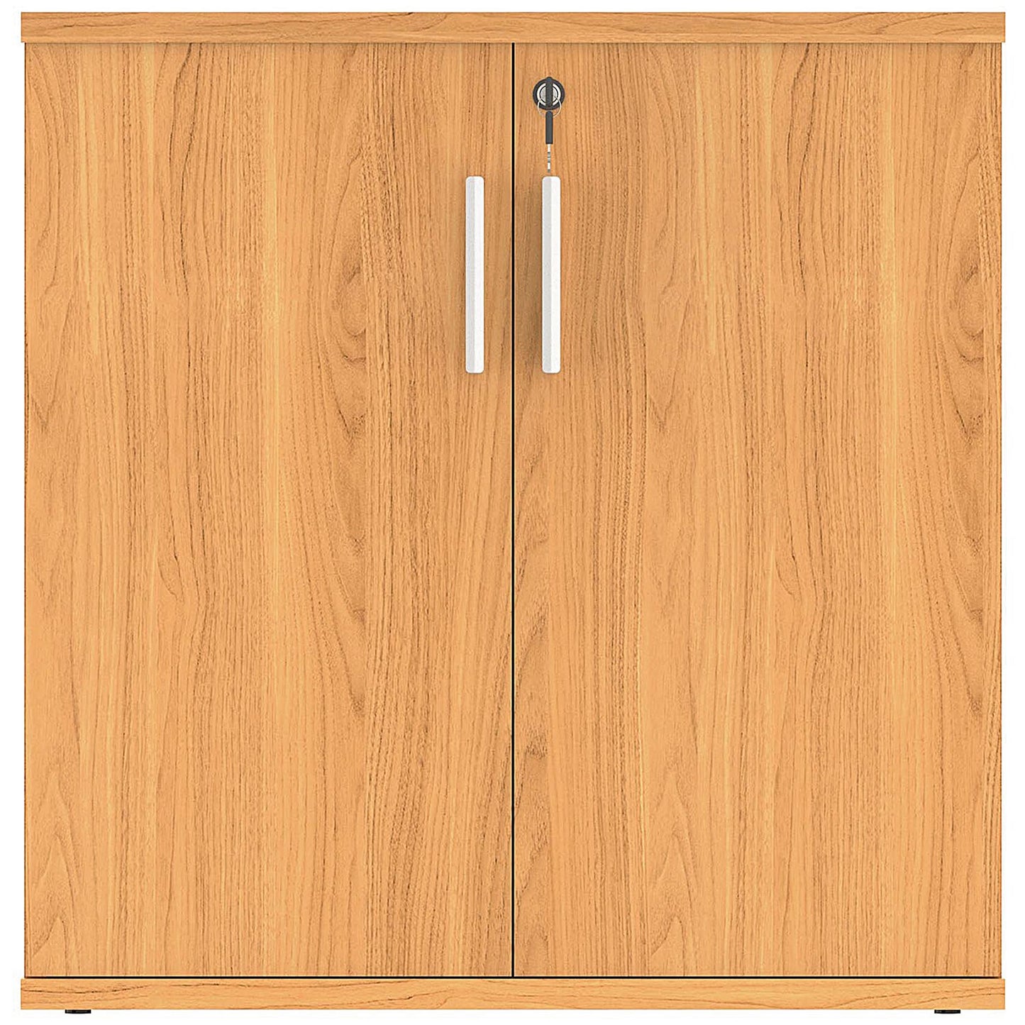 Polaris Low Cupboard, 1 Shelf, 816mm High, Beech