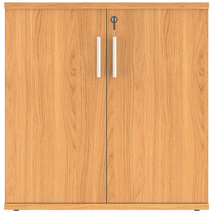 Polaris Low Cupboard, 1 Shelf, 816mm High, Beech