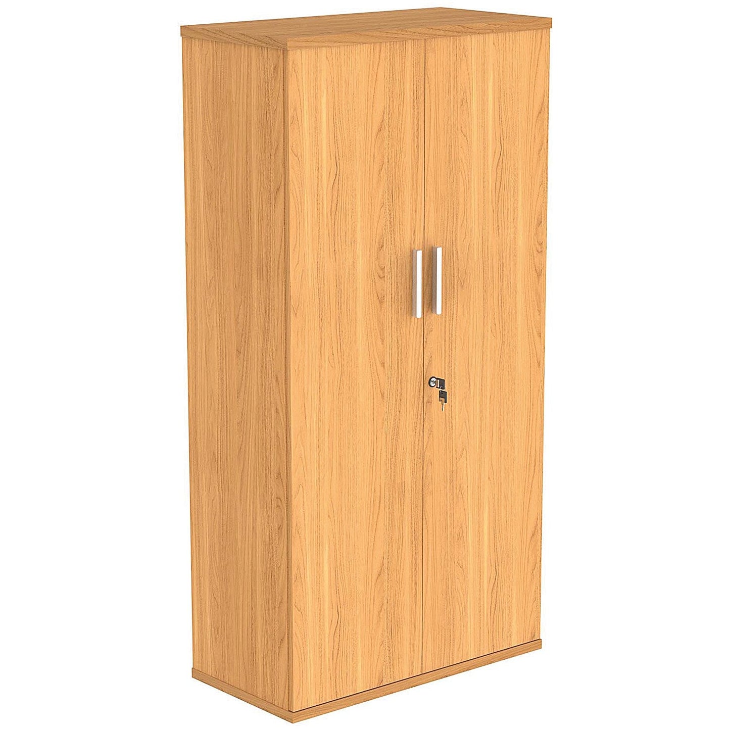 Polaris Tall Cupboard, 3 Shelves, 1592mm High, Beech Easy2Order : KF821216