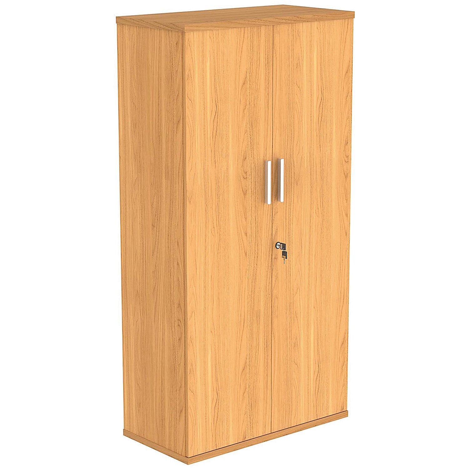 Polaris Tall Cupboard, 3 Shelves, 1592mm High, Beech Easy2Order : KF821216