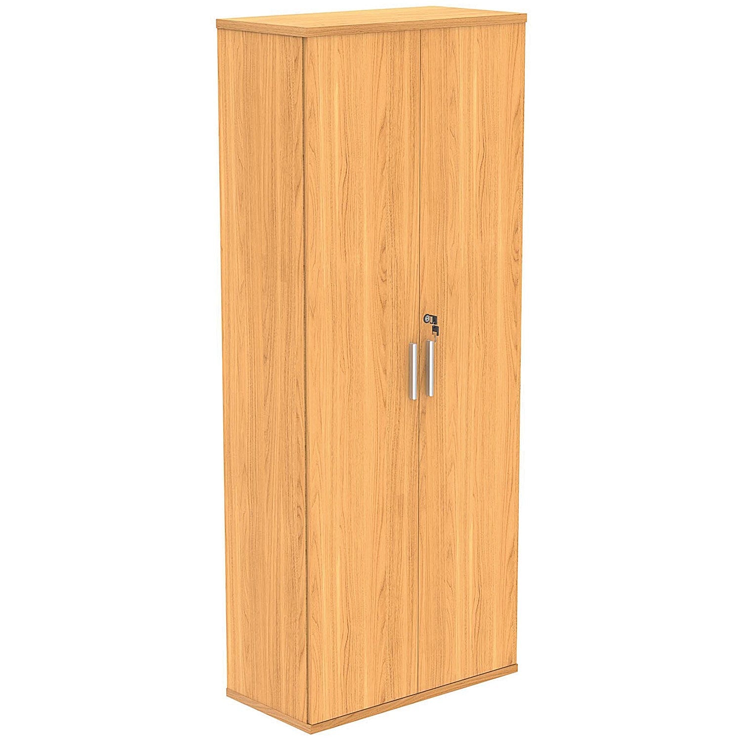 Polaris Extra Tall Cupboard, 4 Shelves, 1980mm High, Beech Easy2Order : KF821226