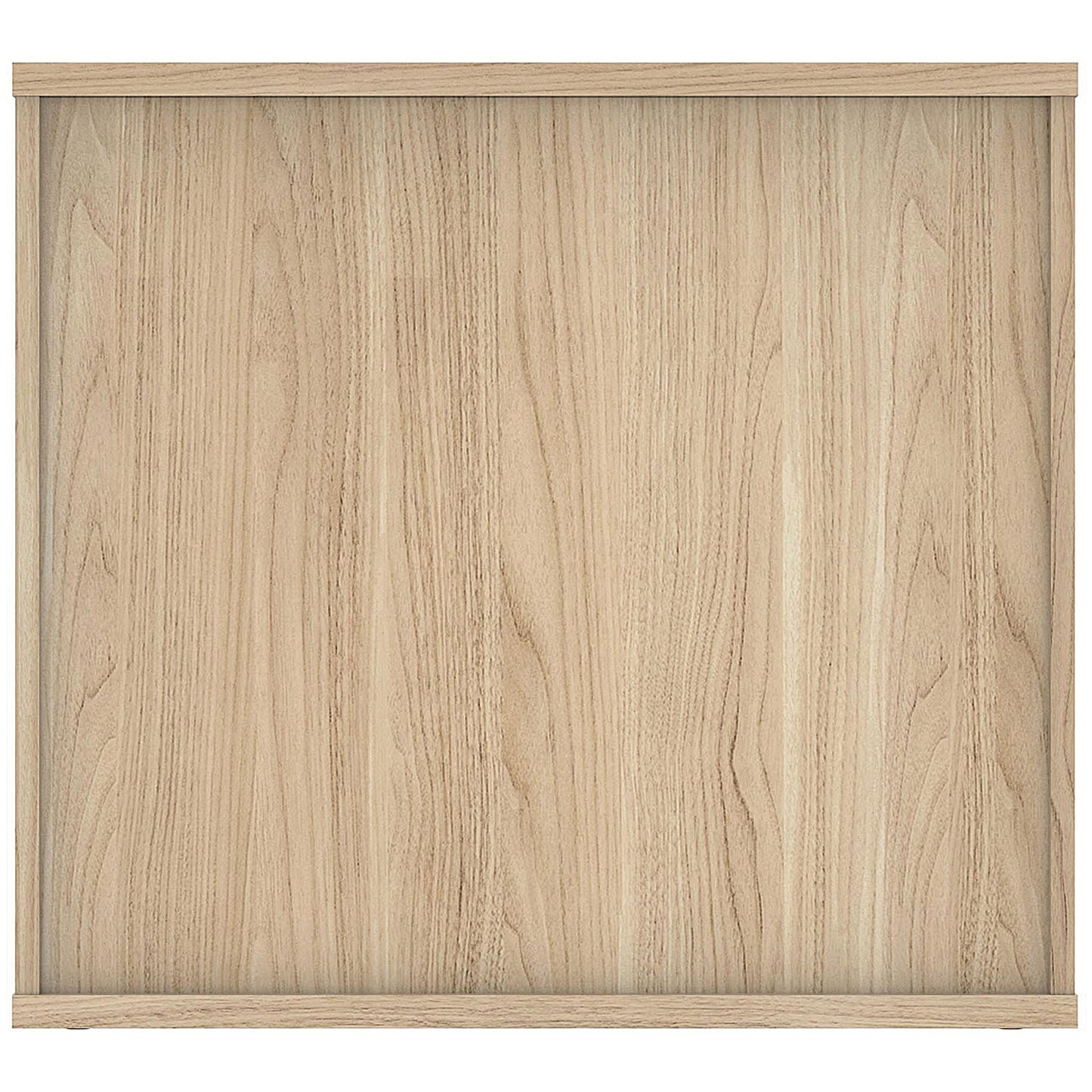 Polaris Desk High Cupboard, 1 Shelf, 730mm High, Oak
