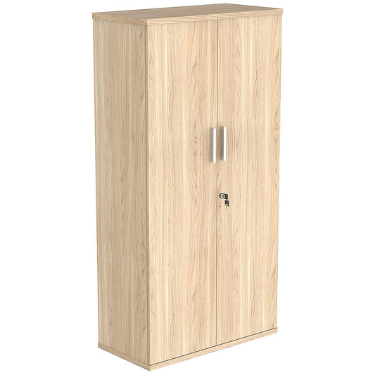 Polaris Tall Cupboard, 3 Shelves, 1592mm High, Oak Easy2Order : KF821266