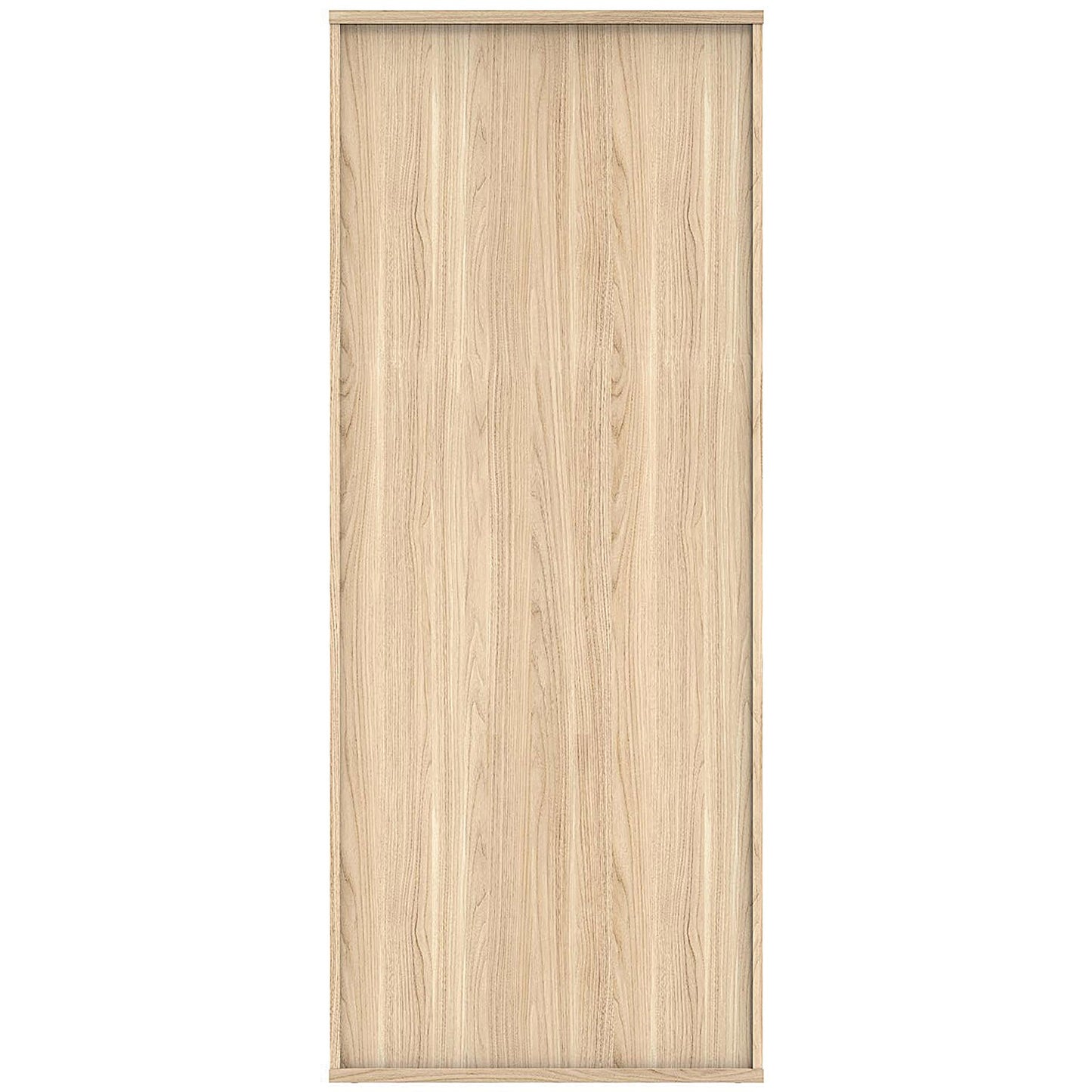 Polaris Extra Tall Cupboard, 4 Shelves, 1980mm High, Oak