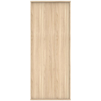 Polaris Extra Tall Cupboard, 4 Shelves, 1980mm High, Oak
