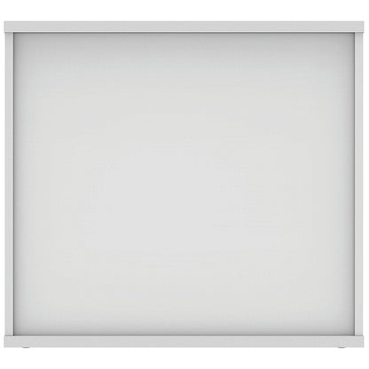 Polaris Desk High Cupboard, 1 Shelf, 730mm High, White