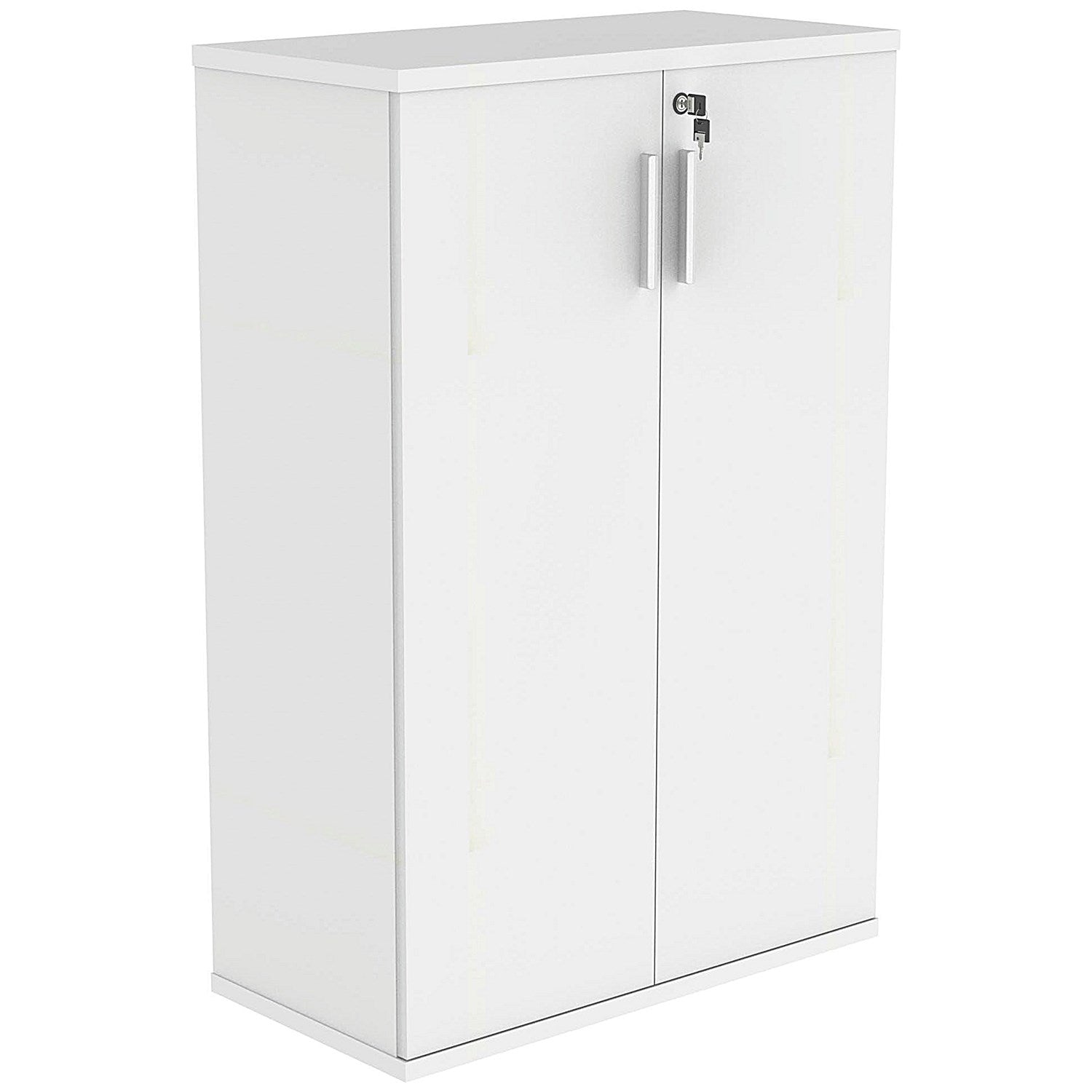 Polaris Medium Cupboard, 2 Shelves, 1204mm High, White Easy2Order : KF821306