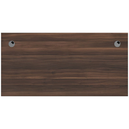 Avior Bow Fronted 1800mm Executive Desk, Walnut